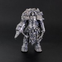 Brass Mech Exoskeleton Robot Knight Soldier Desk Decoration Office Ornament Gift
