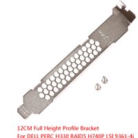 Full Height Baffle Profile Bracket with Screws for DELL PERC H330 RAID5 H740P LSI 9361-4i
