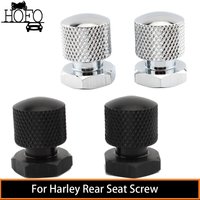 2Pcs/Set Motorcycle Rear Seat Mounting Nuts Bolts Seat Cushion Screws For Harley CVO/Electra Glide Classic/Road King/Street Glid