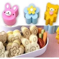 Cute Sandwich Mould Rabbit Flower Panda shaped Bread CakeBiscuit Embossing Device Crust Cookie Cutter Baking Pastry Tools Cake