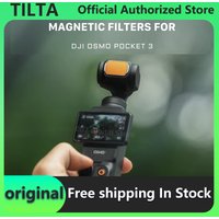 TILTA TF-OP3 Ultimate Filter Kit for DJI Pocket3 camera magnetic Variable ND | Black Mist | Polarizer Filter