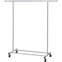 Support pour robes SONGMICS, portemanteau sur roulettes, peut être chargé jusqu'à 90 kg