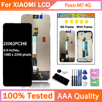 6.9“Screen For Xiaomi Poco M7 4G LCD 25062PC34E Display Touch Screen Digitizer Assembly For PocoM7 Plus 25057PC09I LCD