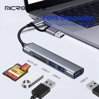 5 In 1/4 in 1 ultifunction Usb 3.0 Card Reader U Disk Type C/Tf/Sd Flash Drive Memory Card Reading Adapter Phone Accessories