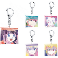 Anime peripheral acrylic pendant full-time hunter campus creative jewelry keychain pendant