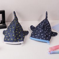 Creative Simulation Shark Pencil Case, Large Capacity Pencil Bag, Cute Desktop Storage Bag, Fun Back-to-School Stationery Gift