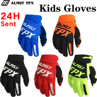 AliExpress ALMST FPX Almst Fpx Kids Mountain Bike Gloves Children Ages 6-12 Boy Full Finger Safety Protection Balancing Scooter Racing Cycling Gloves
