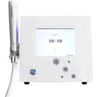Professional Frozen Hair Hair Scales Care Clip Iron Flat Band Machine Surface Ice Pod Cold Salon Care Freeze Treatment Machine
