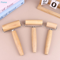 ✔Wooden T-Type Dough Roller, Pastry and Pizza Rolling Pin for Baking, Fondant, and Bread Making