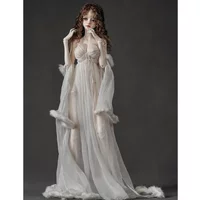 Baby clothes bjd doll sd baby clothes 6/4/3/minute female doll nightgown, nightgown suspender skirt size can be customized