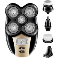 Professional Cordless Multi-Head Shaver for Bald Men Customized Logo Electric Rechargeable USB Power Source for Body Use RV