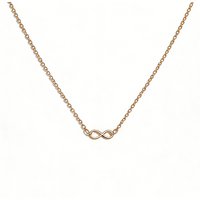 Dainty Stainless Steel Infinity Symbol Pendant Necklace For Women Minimalist Jewelry Accessories