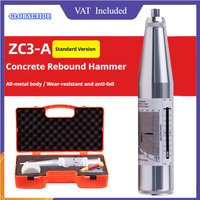 ZC3-A Silberner Rückprallhammer für Mörtel-Sklerometer ZC3 Betonprüfhammer Silberner Schmidt Härteprüfer