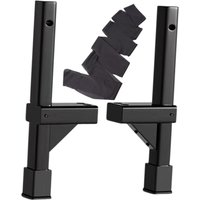 Cosplay Stilts Folk Dance Props for Traditional Performances Anime Expo Kids 50cm Black