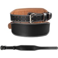 Waist Support Sports Safety Belt Protection Fitness Deep Squat Hard Pull Weightlifting Belt PU Leather Fitness Belt Protection