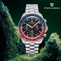 2026 Pagani design top brand fashion men's quartz watch top VK63 men's chronograph luxury sapphire all-steel relógios masculino