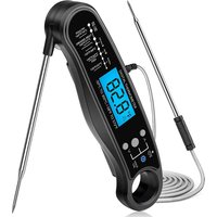 Kitchen Digital Thermometer Instant Read Meat Oven Thermometer with Probe for Cooking Fast&Precise Food Mini Tool With Backlight