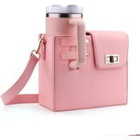 out-door water Bottle Bag protecting case Strap style bag storage organizer For Stanley tumbler Quencher coffee Cup Sleeve Pouch