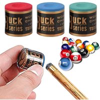 2Pcs/set No-slip Billiard Chalks Pool Cue Stick Chalk Snooker Easy Powder Billiard No-slip Chalk Pool Accessories
