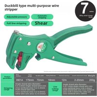 Industrial Grade Electrician Multifunctional Crimping and Stripping Pliers Duckbill Cable Arrangement for Fiber Optic Wire Cutti