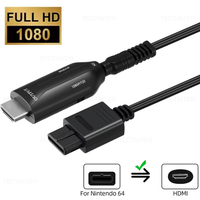 For N64 to HDMI-Compatible Converter Adapter Supports for GameCube SNES N64 Display Mode for HDTV Full HD Cable Game Accessories