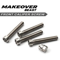 For R1300GS ADV R1300RT R1300R R1300RS 2025-2026 GS1300 2024 Motorcycle Front Caliper Anti Theft Screws 304 Stainless Steel