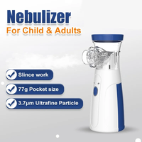 Mini Handheld Mesh Atomizer Portable Inhale Nebulizer Silent Inalador Usb Autoclean Nebulizador Adult Automizer DropShipping