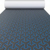 KXKZREN 2400x1200mm EVA Foam Boat Flooring Pad 3D Y-Texture Engraved Marine Yacht Deck Non-slip Mat Self Adhesive Carpet Sheet