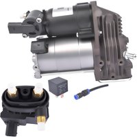 AP02 Luftfederungskompressor & Ventilblock-Magnetventil für Mercedes-Benz Viano W639 6393200204 6393280030