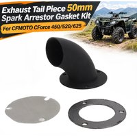 Auspuffendstück 50 mm, Funkenfänger-Dichtungssatz für CFMOTO CForce 450 520 625 ATV-Zubehör