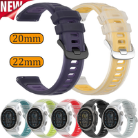 20mm 22mm Jelly Silicone Strap For COROS Watch APEX 4 42mm/PACE 4 3 Pro Sport Watchband For CMF Watch 3-2-1 Pro Replace Correa
