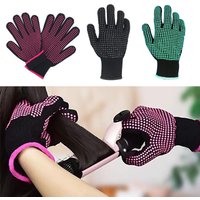 New Double-sided Glove Heat Resistant Curling Thermal Glove Hairdresser Heat Resistant Gloves for Hair Styling NRST02
