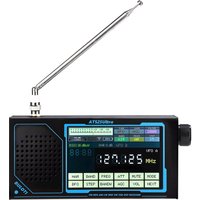 Odbiornik lotniczy ATS25 ULTRA FM SW SSB MW LW AIR SDR z obsługą Bluetooth i WiFi oraz 4-calowym ekranem dotykowym