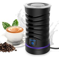 Electric Milk Warmer and Frother, 4 in 1 Automatic Frother and Milk Steamer, 600ml Large Capacity Hot and Cold Foam Maker