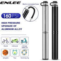 ENLEE Bicycle Pump Portable Shadow Pump Mini Pump Meifazui Universal Road Bike Mountain Bike Inflatable Cycling Accessories