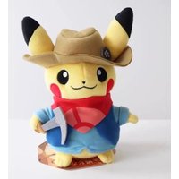 Original Pokemon Pikachu Transformation Plush Doll at the Fossil Museum Plush toy Soft Stuffed Animals doll