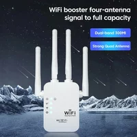 WALRAM 300Mbps Wireless WiFi Repeater 2.4G Signal Router 802.11N Long Range Wireless WiFi Extender Amplifier WIFI Booster
