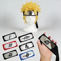 Bandai Naruto Sasuke Headband rebel ninja Konoha protective forehead Kakashi bandana cosplay anime Costume Accessories gift toy