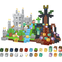 Blocs Magnétiques Multi-Modèles - Construisez Votre Monde Magnétique, Jouets Sensoriels DIY pour Tout-Petits, Jouets de Construction, Cadeaux de Noël