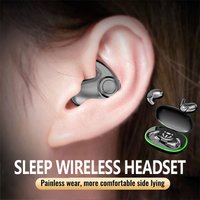 Invisible Sleep Earphones IPX5 Waterproof Noise Reduction Earbuds Bluetooth 5.3 Touch Control Wireless Headphones 2026 New