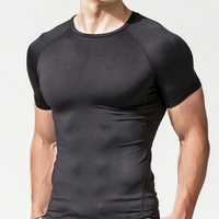 Men's Compression Shirts Longs Sleeve Workout Gym T-Shirt Running Tops Cool Dry Sports Base Layer Athletic Undershirts
