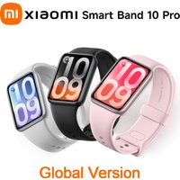 Global Version Xiaomi Smart Band 10 Pro 1.74" AMOLED Display 150+ Sports Modes GNSS Positioning 5ATM Health Sleep HRV Monitoring