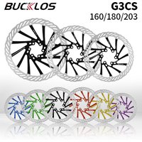 AliExpress BUCKLOS G3 160/180/203mm MTB Bike Hydraulic Disc Brake Rotor Ultralight High-strength Stainless Steel Mountain Bicycle Rotors