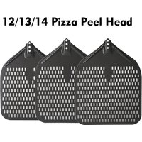 Onilini 12/13/14 inch Pizza Peel Head Perforated Pizzas Shovel Rectangular Pizza Paddle Pizza Peel Head