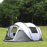 5-8Persons Automatic Tent Large Space Waterproof Windproof Quick Open Fast Throw Outdoor Camping Tourist Park