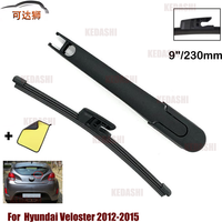 Car Rear Windshield Wiper Arm & Blade For Hyundai Veloster 2012 2013 2014 2015 Automotive External Auto Accessories