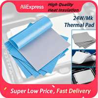 Thermal VIDA 24W/Mk Thermal Pad 80x40mm/100x100mm For GPU CPU Radiator Cooling Conductive Silicone High Quality Heat Insulation