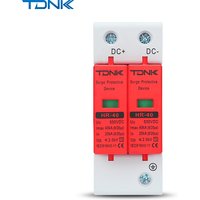 TDNK DC2P Series Surge Protection Device 500V 600V 800V 1000V for Photovoltaic Solar System Lightning Protection