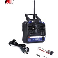 Flysky FS-CT6B 2.4G 6 Channel AFHDS Transmitter with FS-R6B Receiver for RC Quadcopter Multirotor Drone Airplane