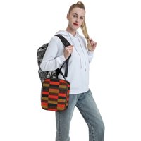 District Line Moquette Seat Cover Insulated Lunch Bag for Women Kids Portable Food Boxes Thermal Lunch Box Tote